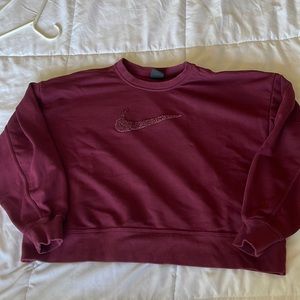 maroon nike sweater